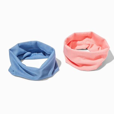 Pink & Blue Headwraps - 2 Pack