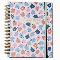 "Good Days Ahead" Floral Weekly Planner