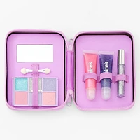 Pastel Rainbow Bling Makeup Tin - Purple