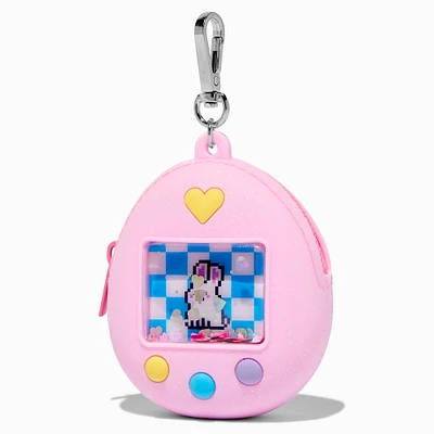 Virtual Pet Jelly Coin Purse Keychain