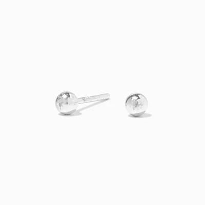 C LUXE by Claire's Sterling Silver 3MM Ball Stud Earrings