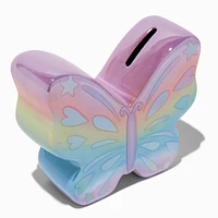 Rainbow Butterfly Coin Bank