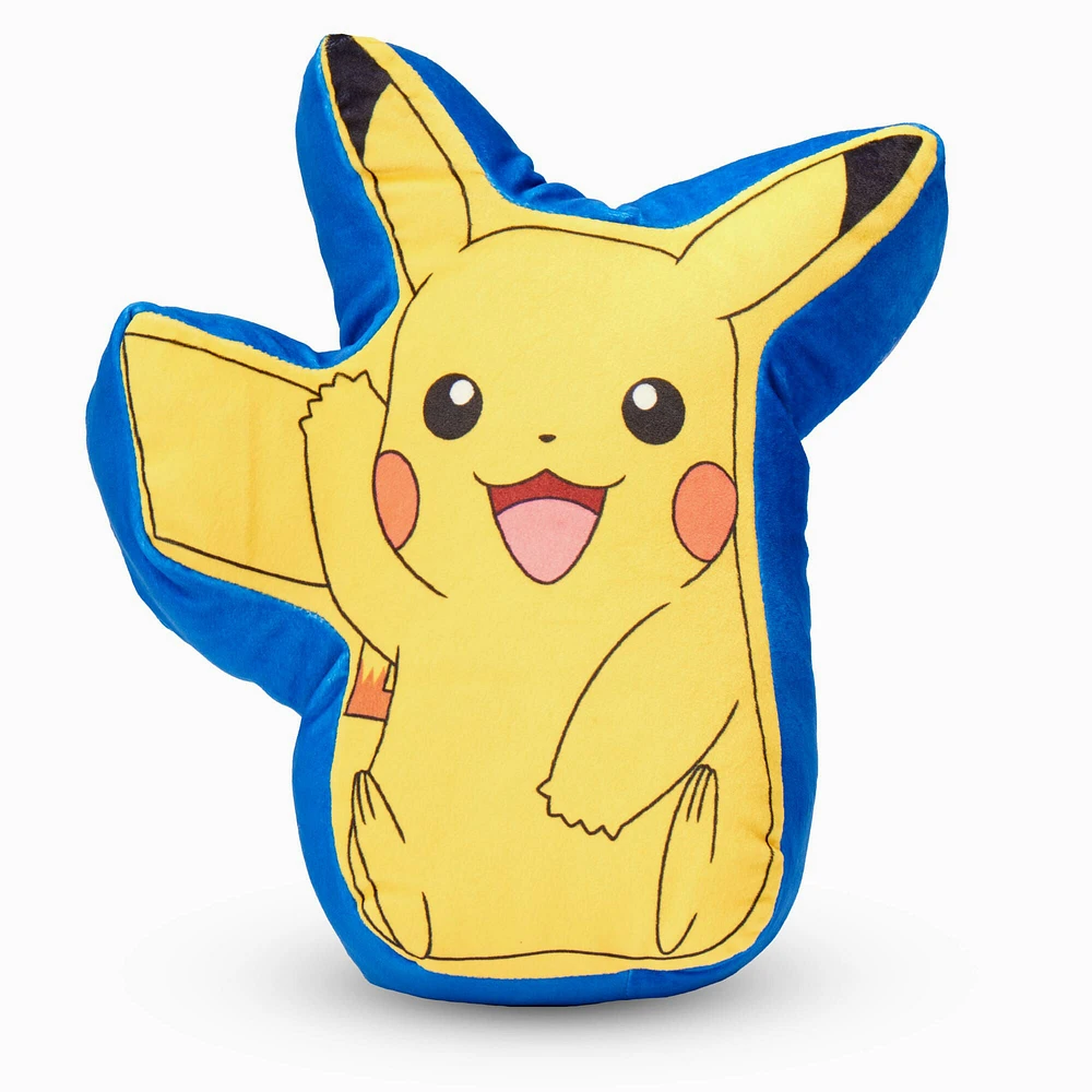 Pokémon™ Pikachu Hugger Pillow & Cute Silk Touch Throw Set (ds)