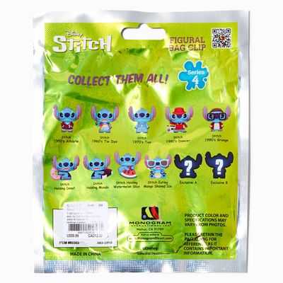 ©Disney Stitch Figural Bag Clip Blind Bag - Styles May Vary