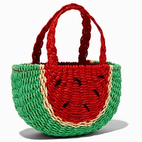 Watermelon Woven Crossbody Bag