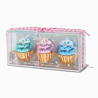 Chrome Cupcake Lip Balm Set - 3 Pack