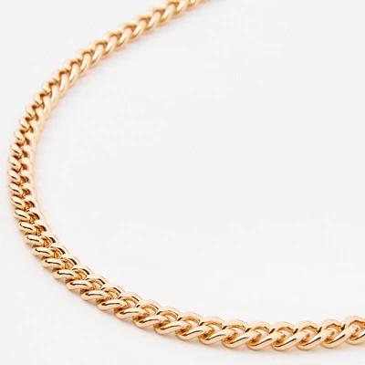 Gold Cuban Chain 20" Necklace