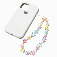 Pastel Butterfly Phone Wrist Strap