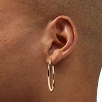 Gold 40MM Hoop Earrings