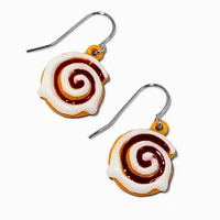 Glow in the Dark Cinnamon Roll Drop Earrings