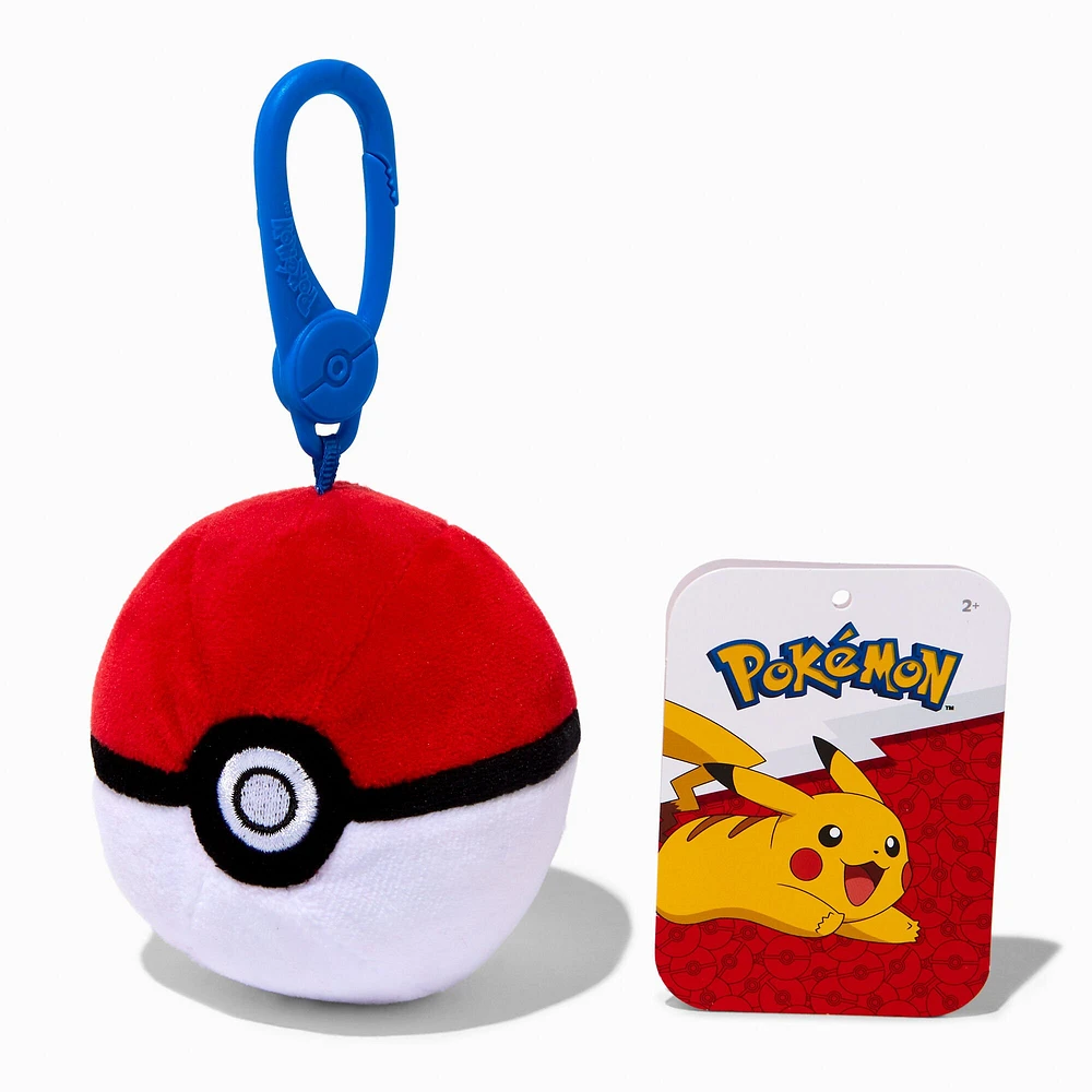 Pokémon™ 6" Poké Ball Plush Bag Clip