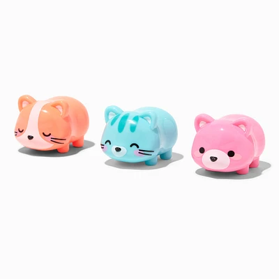 Claire's Club Critters Parade Lip Gloss Pot Set - 3 Pack