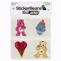StickerBeans® x Care Bears™ Dessert Rhinestone Sticker Set - 4 Pack