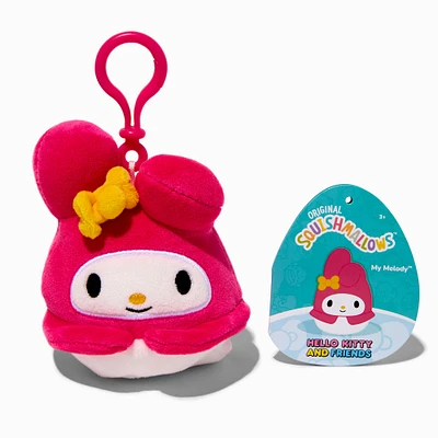 Squishmallows™ x Hello Kitty® And Friends 3.5'' My Melody™ Plush Bag Clip