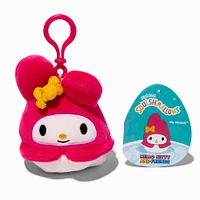 Squishmallows™ x Hello Kitty® And Friends 3.5'' My Melody™ Plush Bag Clip
