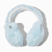 Claire's Club Blue Bear Ear Muffs