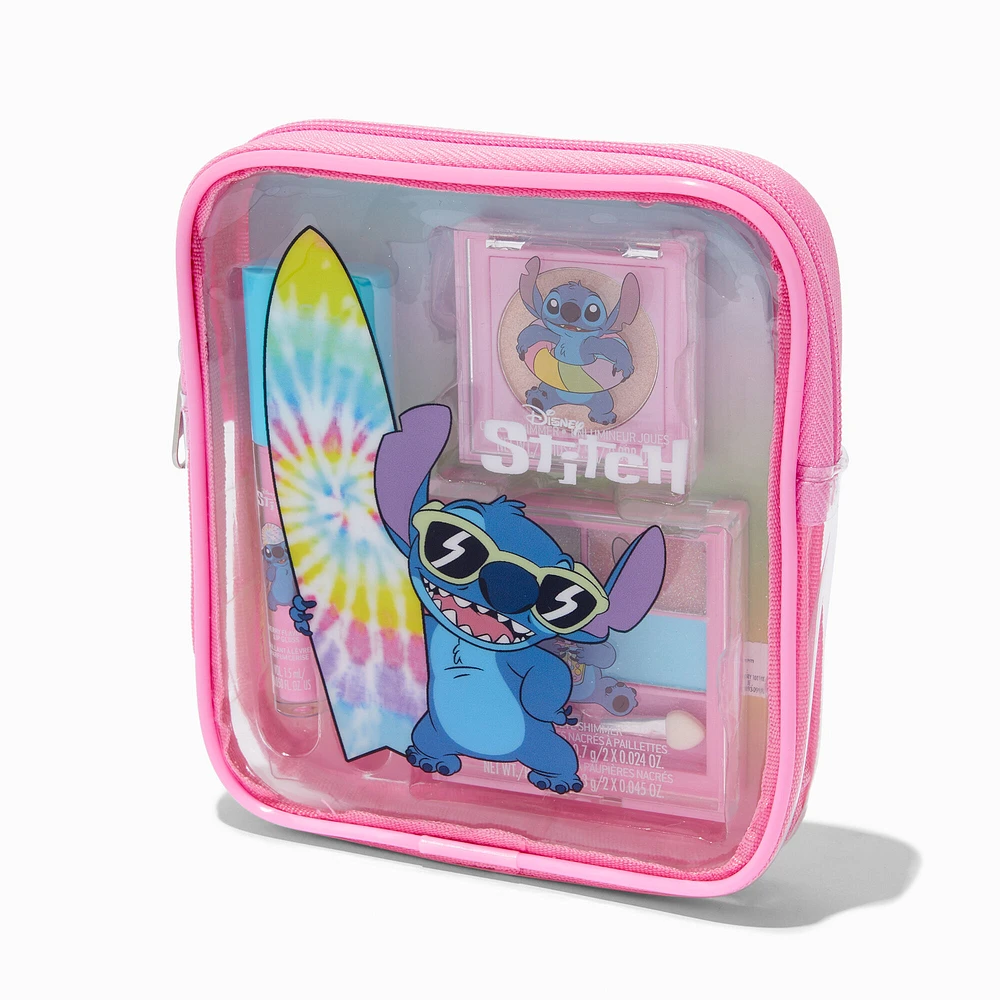 Disney Stitch Claire's Exclusive Summer Makeup Bag Set