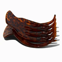Extra Large Finger Hair Claw - Tortoiseshell