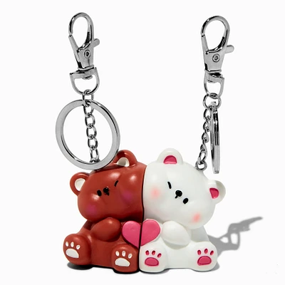 Magnetic Bears Best Friends Keychains - 2 Pack