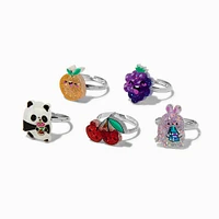 Claire's Club Orange Soda Can Rings - 5 Pack