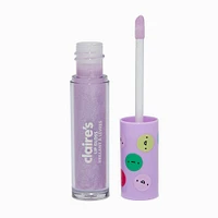 Grape Flavored Pink Lip Gloss Wand