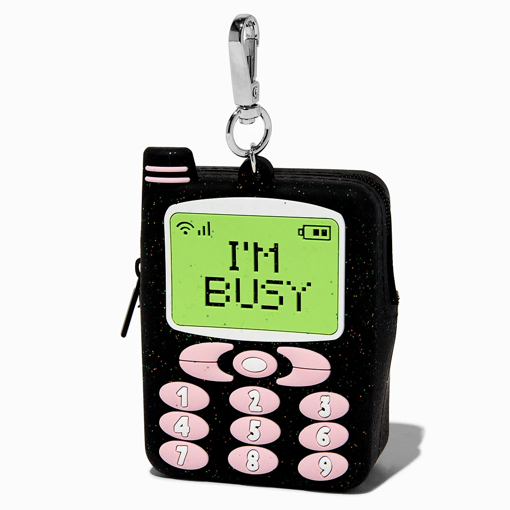 Y2K Phone Jelly Coin Purse Keychain