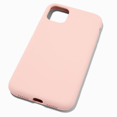 Solid Blush Pink Silicone Phone Case