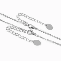 Best Friends Split Planet Heart Mood Necklaces - 2 Pack