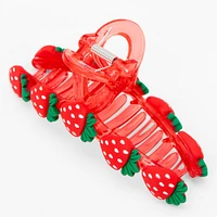 Strawberry Studded Medium Hair Claw