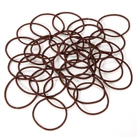 Brown Luxe Hair Ties - 30 Pack