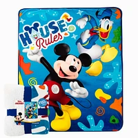 Disney Mickey Mouse Oversized Silk Touch Sherpa Throw Blanket