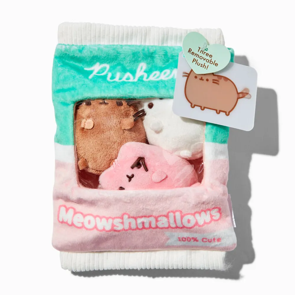 Claire's Pusheen® Meowshmallows Bag Plush Toy - 3 Pack