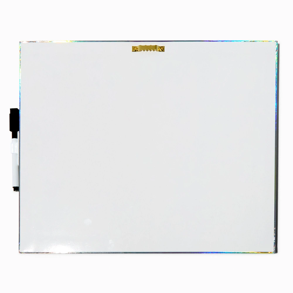 Holographic Weekly Calendar Dry Erase Board