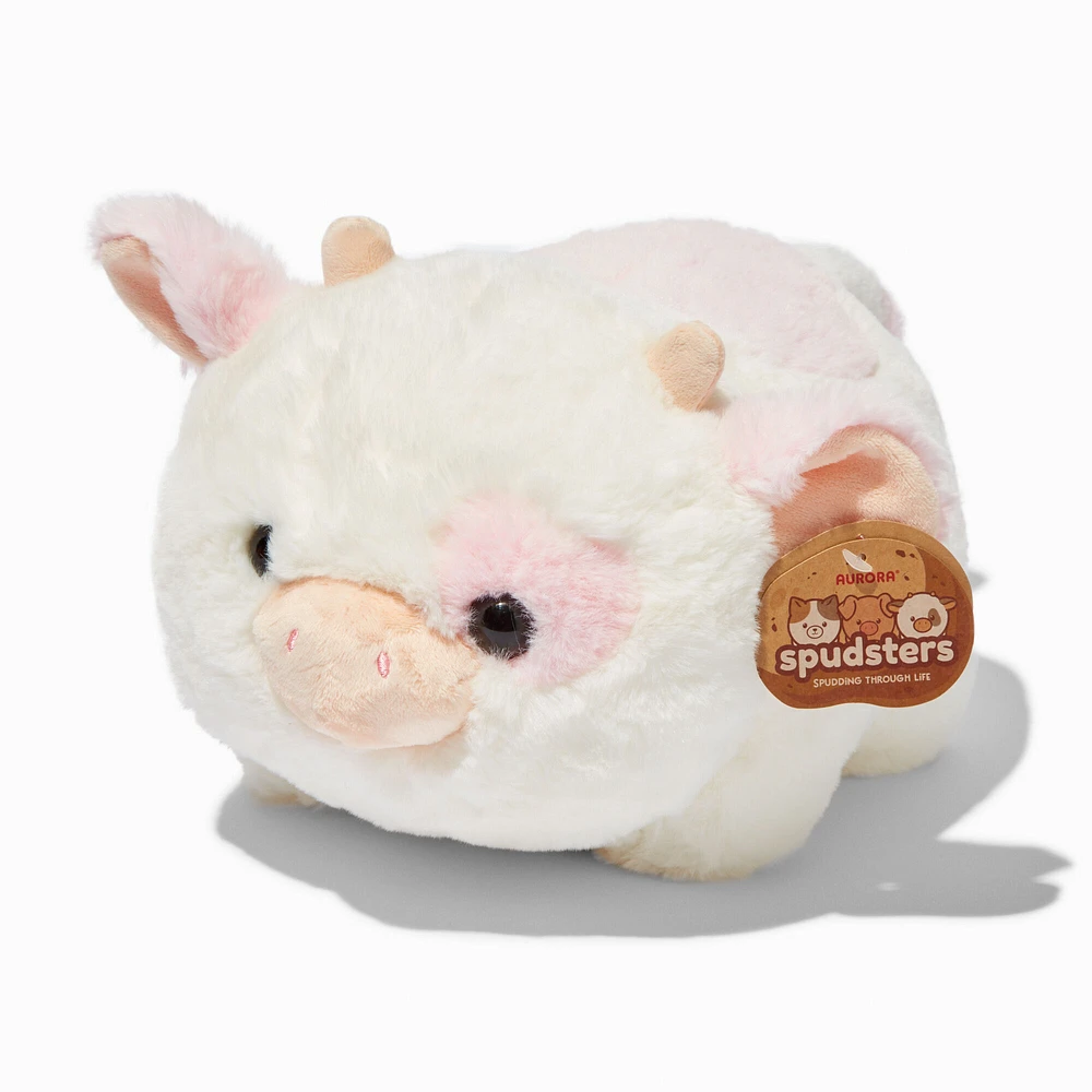 Spudsters™ 10'' Moonique the Strawberry Cow Plush Toy