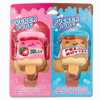 Pucker Pops® Peanut Butter & Jelly Lip Gloss Set - 2 Pack