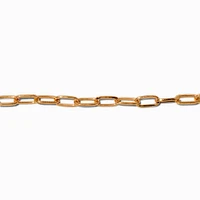 T H E M E x Claire's Gold-tone Paperclip Chain Bracelet