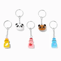 Critters & Yogurt Best Friends Keychains - 5 Pack