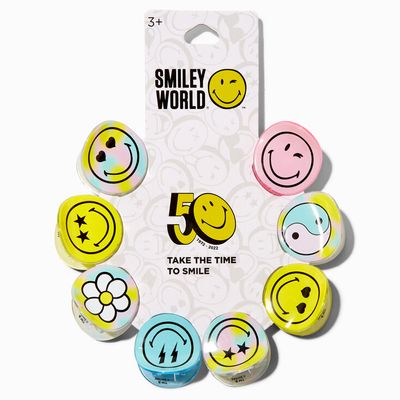 Smiley World® Hair Claw Clips - 8 Pack