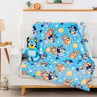 Bluey Hugger Pillow & Silk Touch Throw Set