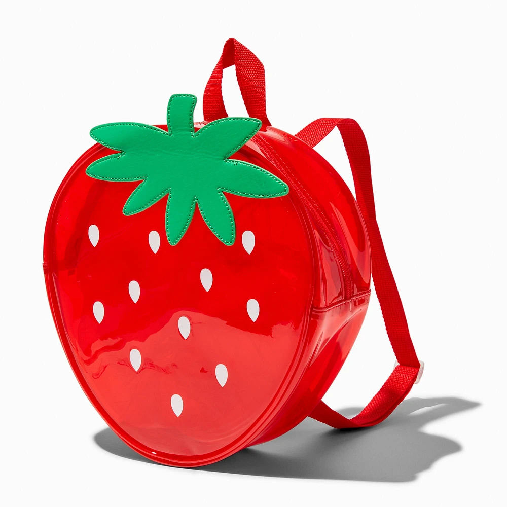 Strawberry-Shaped Backpack