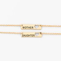 Gold Mother Daughter Bracelets - 2 Pack