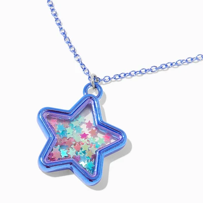 Claire's Club Shaker Star Pendant Necklace