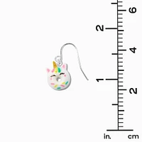 Unicorn & Rainbow 0.5" Drop Earrings - 3 Pack