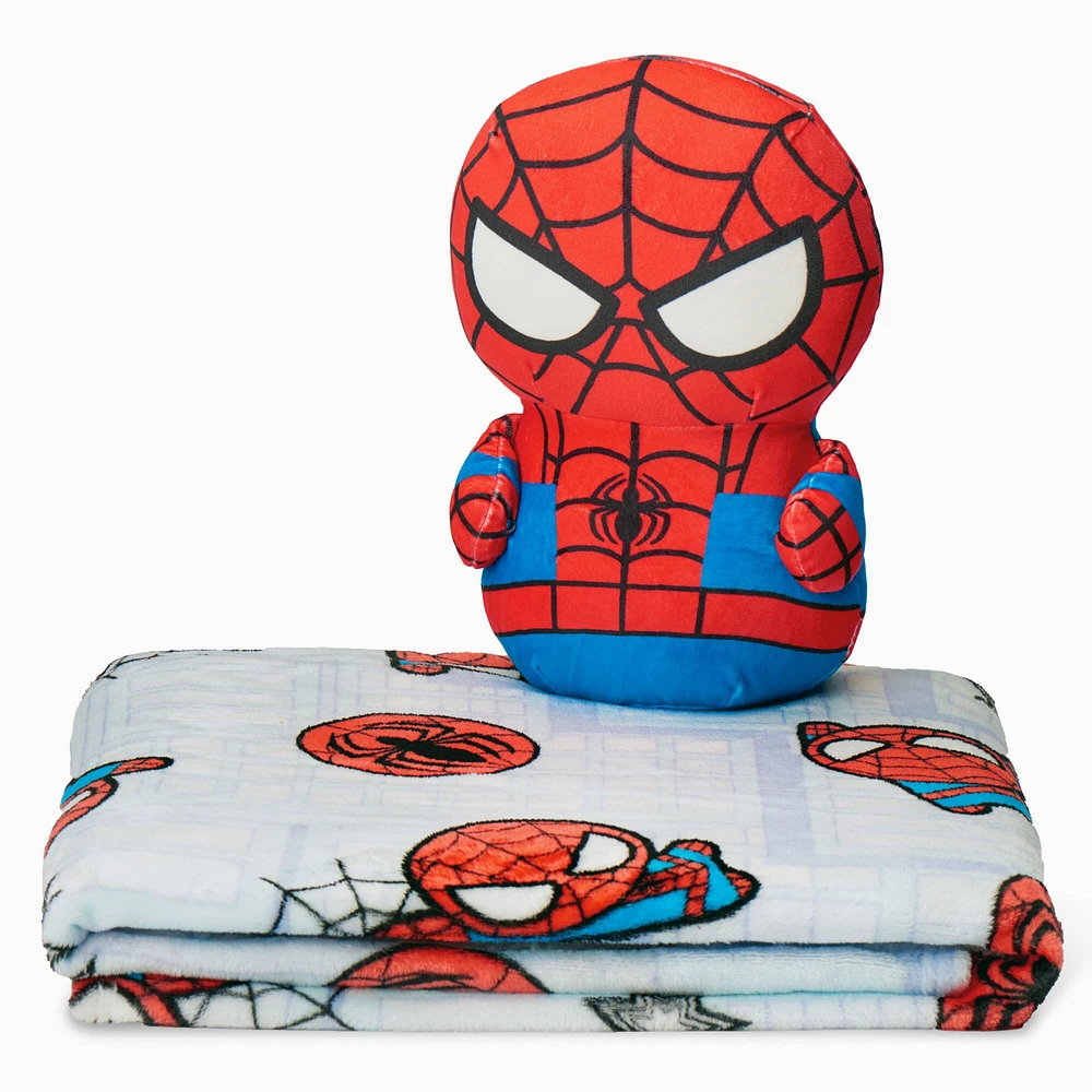 Spider-Man™ ''Swing With Me'' Hugger Pillow & Silk Touch Blanket Set (ds)