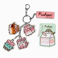 Pusheen® Milk Carton Charm Keychain