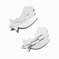 Claire's Club Shooting Star Snap Hair Clips - 2 Pack