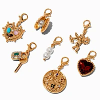 T H E M E x Claire's Gold-tone Gem Charm Bracelet