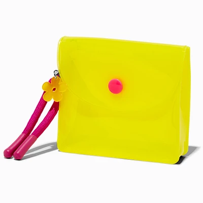 Translucent Daisy Snap Coin Purse
