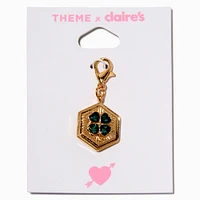 T H E M E x Claire's Green Crystal Lucky Charm