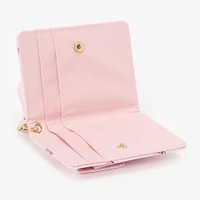 Pink Strawberry Wallet with Lanyard